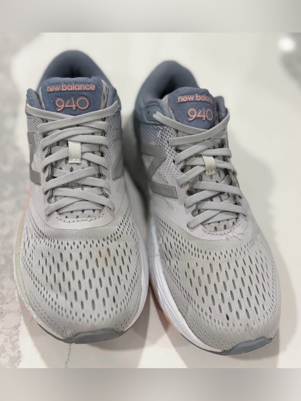 New Balance 940 GP4 W940GP4 Women's Running Shoes Mesh Gray Pink Blue Low Top7.5